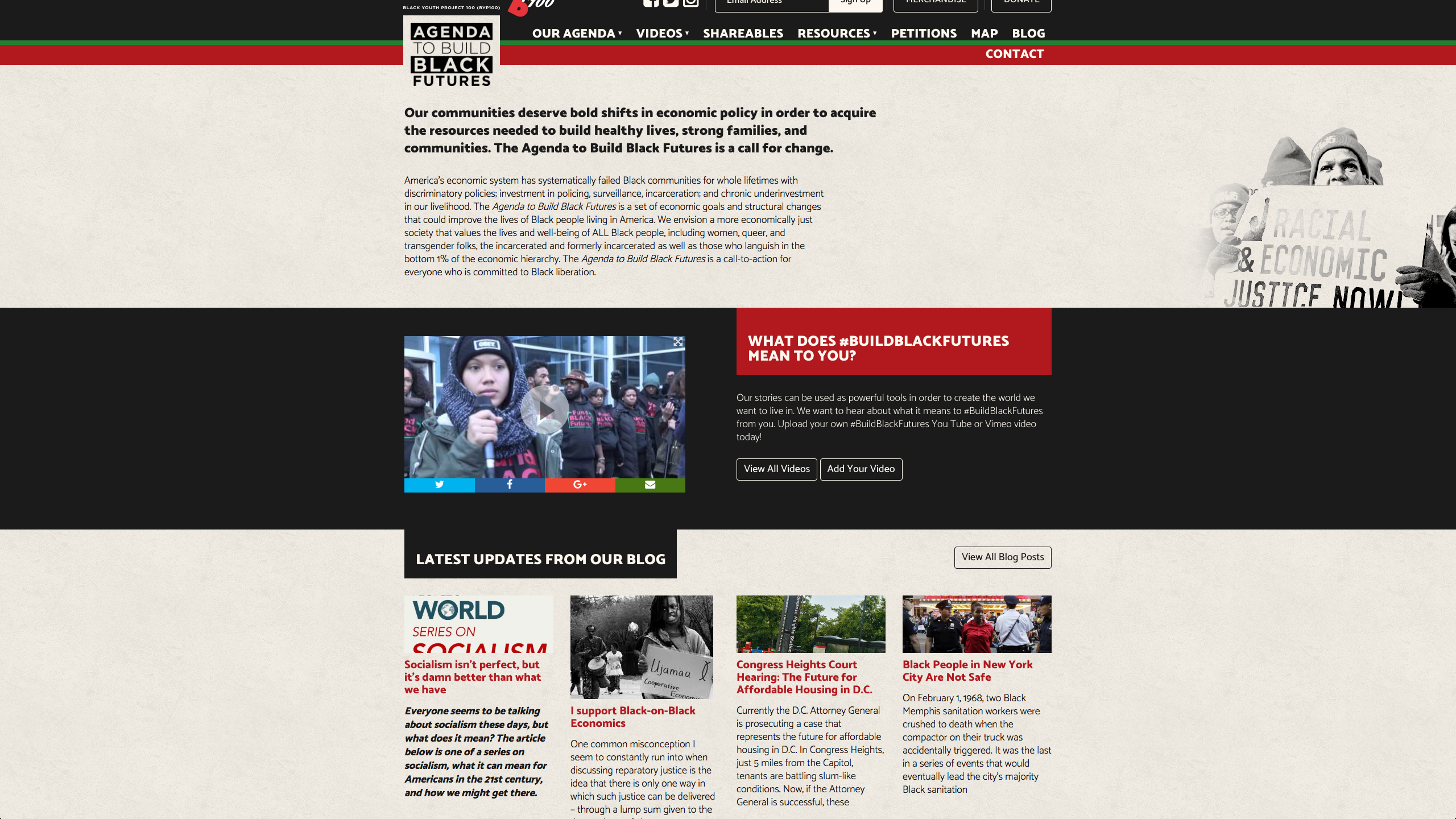 Agenda to Build Black Futures